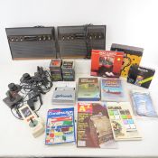 2 Atari 2600 Game Consoles & Softsmith Games