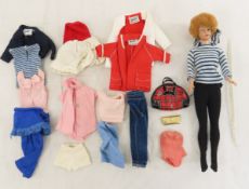 1961-62 Blonde Straight Leg Bubblecut Barbie