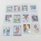 12 1970s & 80s Autographed Baseball Cards