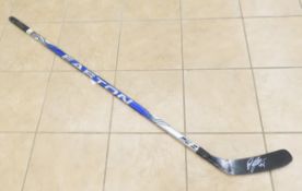 Jordan Leopold Game Used Autographed Hockey Stick