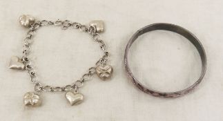 2 Sterling Silver Bracelets 41.9 gtw