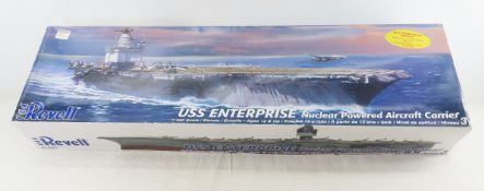 USS Ent Nuclear Power Aircraft Carrier Model