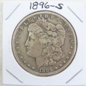 1896 S Morgan Silver Dollar