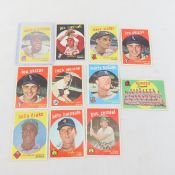 10 1959 Topps Baseball Cards With Stars