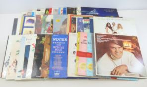 50+ Vintage 33 rpm Christmas & Other Record Albums