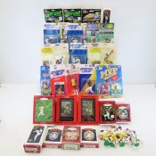 Starting Lineup Sports Figures & Hallmark Ornament