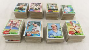 600+ 1981 Topps Baseball Cards