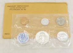 1960 US Silver Proof Set in Envelope