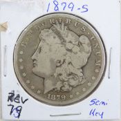1879 S Morgan Silver Dollar