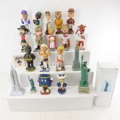 15 Bobble Head Nodders & New York Souvenirs