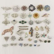 Vintage Brooches & Brooches Missing Stones