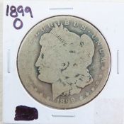 1899 O Morgan Silver Dollar
