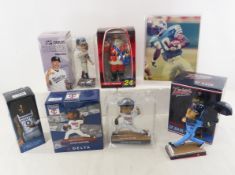 MN Twins, Timberwolves Bobble Heads & Santa