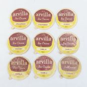 9 1952 Dixie Ice Cream Lids Hollywood Stars