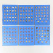 59 Mercury Dimes in 2 Blue Books