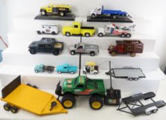 Die Cast Trucks Remote Control, Ertl & Others