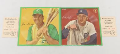 Kaline & Gentile 1964 Auravision Record Cards