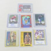 7 Autographed Sports Cards. Bert Blyleven & more