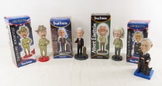 Roosevelt, Edison & Einstein Bobble Head Nodders