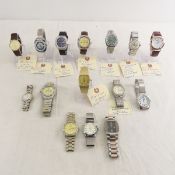 15 Men's & Ladies Wristwatches