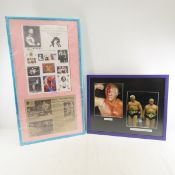 Larry Hennig, Crusher, Bruiser Framed Memorabilia
