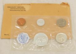 1961 US Silver Proof Set in Envelope