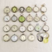 20+ Pocket Watches for parts & repair