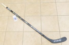 Pavel Bure Game Used Autographed Hockey Stick
