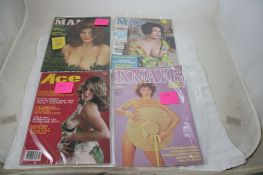 4 Risque Nude Men's Magazines