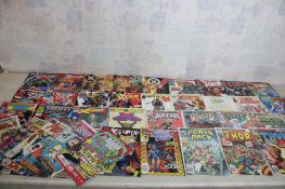 42 Vintage Marvel Comic Books