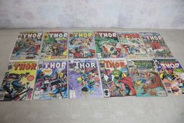 12 Marvel Thor Comic Books