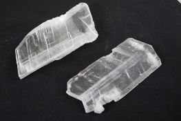 Geological Natural Raw Selenite Crystal Slabs