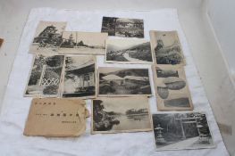 11 Japanese Postcards Circa 1910