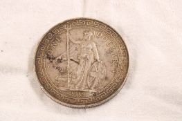 1910 Great Britain Trade Silver Dollar