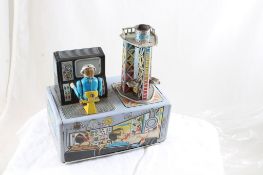 Nomura Battery Op Jupiter Rocket Launch Toy