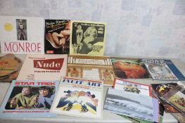 Marilyn Monroe Records and Prints, Nude Paintings