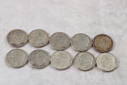 10 Roosevelt Silver Dimes