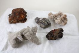 Assortment of Geological Minerals & Specimens