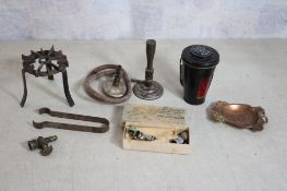 Lantern, Burners & Stand, 1915 Panama Expo Ashtray