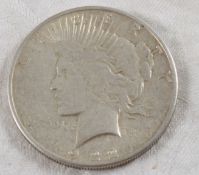 1922 S Peace Silver Dollar