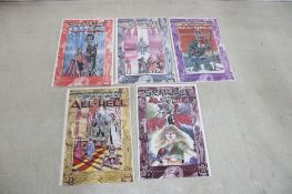 Serius Comics Safety Belt Man Issues # 1,2,3,4,6