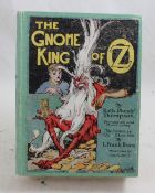 1927 The Gnome King of OZ Hardcover Book