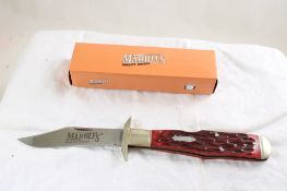 Marbles Folding Lock Blade Hunting Knife in Box