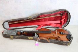 1906 Robert Paulus Straduvarius Violin, Case, Bow