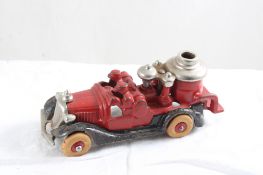 Hubley Cast Iron Pumper Fire Truck