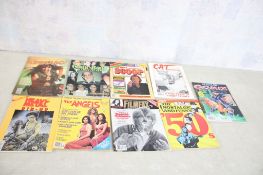 9 Magazines 1980's & 1990's Some Pin-Ups