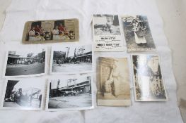 Randolph Scott RPPC, Black Americana Stereo View
