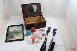 Antique Figural Christmas Bulbs, Shoe Horn & More