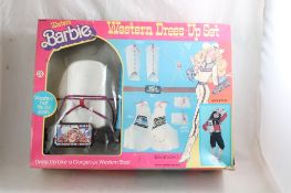 Western Barbie Dress Up Set in Original Box