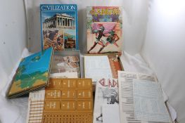2 Avalon Hill Games Gladiator and Civilization